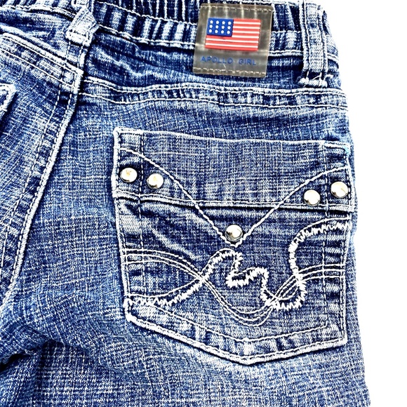 Girls Shorts Capri Size 5 Children Kids Bottoms Snap Apollo Elastic Pockets - Picture 7 of 7